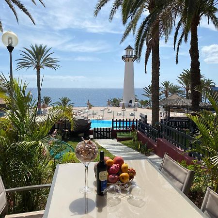 First Beachline Deluxe With Garden And Terrasse In Sun Club San Bartolome de Tirajana  Exterior photo