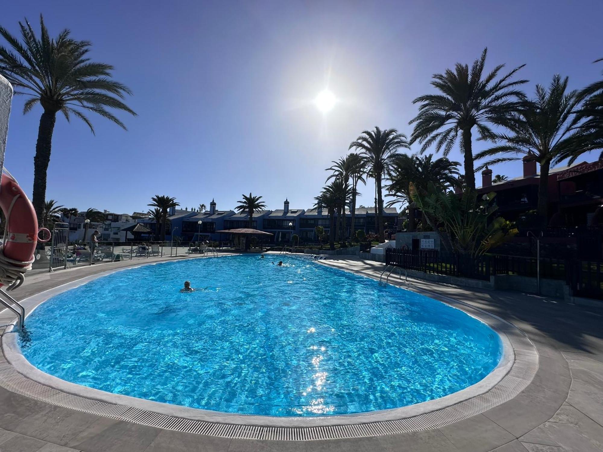 First Beachline Deluxe With Garden And Terrasse In Sun Club San Bartolome de Tirajana  Exterior photo